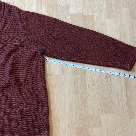 Ulla Popken Brown V Neck Sweater, EUC - Picture 8 of 11